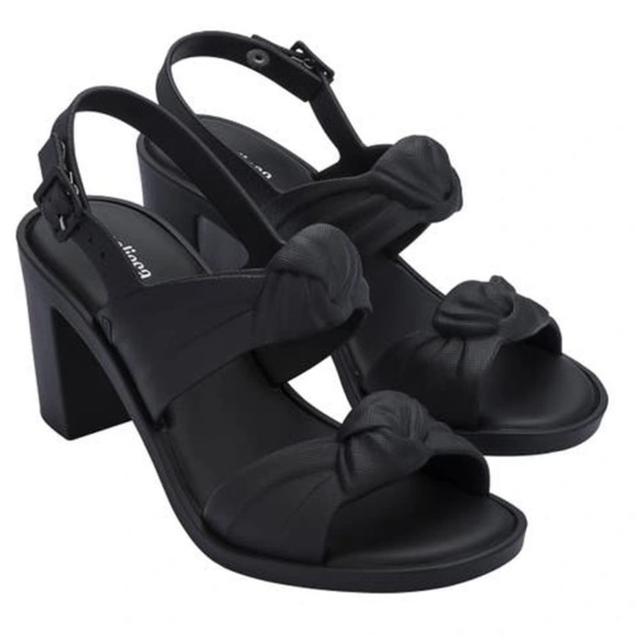 Melissa Women's Knotted Slingback High Heel Sandals - Picture 3 of 14